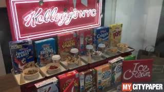 Kelloggs NYC Cereal Cafe [upl. by Eissat97]