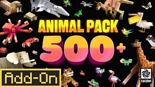 Animal Pack addon  showcasing what are the following insect offered by this addon [upl. by Teriann183]