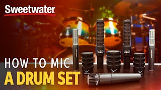 How to Mic a Drum Set in 1234 and More Mics [upl. by Imaon527]