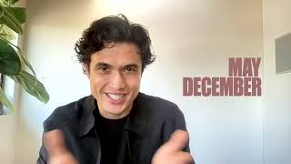 Charles Melton on his MAY DECEMBER breakthrough role [upl. by Vasti]