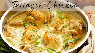 Tarragon Chicken  How To Make Tarragon Chicken Quick amp Easy [upl. by Atul]