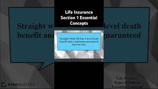 Full video on the PassMasters channel lifeinsurance lifeinsuranceexam insuranceexam [upl. by Nreval392]