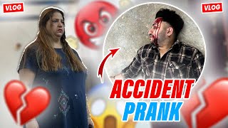 Accident Prank on My Angry Mom 😡😅  New Prank Video  1630 Days  prankvideo angryprank [upl. by Vanny480]