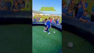 CALCIATORE DELLA PRIMA SQUADRA MI SFIDA IN UN 1vs1  Tunnel 😱⚽️ [upl. by Enirtak]