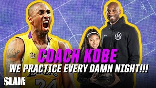 Kobe Bryant MAMBA 101 quotWE PRACTICE EVERY DAMN NIGHTquot  SLAM Cover Shoots [upl. by Netneuq]