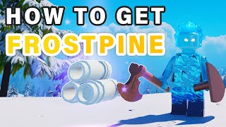 How to get Frostpine Wood ► LEGO Fortnite [upl. by Eilujna]