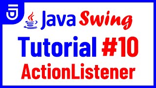 ActionListener  Java Swing Tutorial for Beginners [upl. by Acilegna]