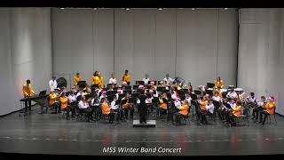 Middle School South  Winter Band Concert [upl. by Tench]