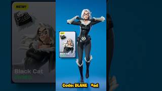 Is Black Cat The Best Marvel Skin Yet😳 fortnite [upl. by Oiluig90]