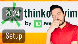 HOW TO SETUP THINKORWSWIM IN 2024 THINKORSWIM OPTIONS TRADING SETUP 2024 [upl. by Queri]