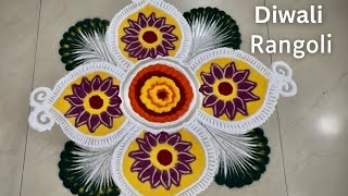 Diwali Rangoli 2024 rangoli uniquerangolidesigns diwalirangoli rangolidesigns youtube [upl. by Tnilk]