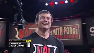 Devon Larratt v John Brzenk WAL 2015 Heavyweight Semi Final Right Hand [upl. by Gardel]