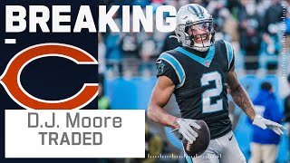 BREAKING NEWS Bears Trade the 1st OVERALL PICK for DJ Moore and Additional Picks [upl. by Hose]