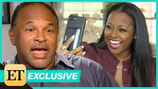 Watch Keshia Knight Pulliam Surprise Cosby Show CoStar Geoffrey Owens During ET Interview [upl. by Llerrud]