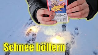 Schnee Böller Tour vor Weihnachten  PyroMoe [upl. by Melita]