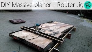 Router Planer  Based on Nick Offermans Flattening Jig [upl. by Greene]