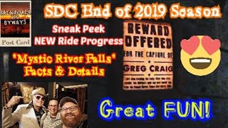 SDC end 2019 Season  Mystic River Falls  Great FUN silverdollarcity bransonmo [upl. by Presber]