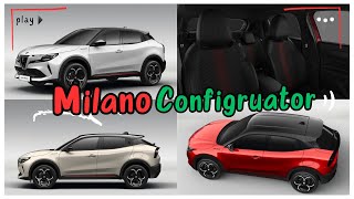 Alfa Romeo Milano Speciale Configurator Reveals Color Options Packages Specs and Prices [upl. by Nannah]