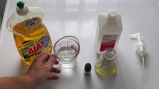 How To Make Foaming Hand Sanitizer Foam Pump Bottle [upl. by Humfrid]