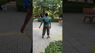 Elbow VS Elbow Master Shuttlecock Kicking Game is So Popular Now 3 shuttlecock shorts short [upl. by Anailuy]