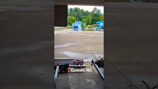 Helene Damage  Canton NC Pool Destroyed [upl. by Nanji]