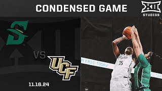 Stetson vs UCF Condensed Game  202425 Big 12 Womens Basketball [upl. by Alleuol483]