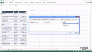 Excel 201386Lijsten 2 [upl. by Riba]