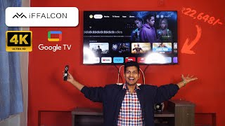 ₹22648  iFFALCON by TCL U62 55 inch Ultra HD 4K LED Smart Google TV  iFFALCON 55 Inch TV Review [upl. by Jason457]