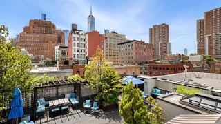 INSIDE a MASSIVE Tribeca NYC Penthouse w Ryan Serhant  3941 N Moore Street PHB  SERHANT Tour [upl. by Ydneh]