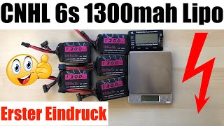 CNHL 6s Lipo 1300mah erster Eindruck deutsch [upl. by Nomit24]