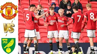 Manchester United vs Norwich City 42  All Goals amp Highlights  Sam Mather 4 Goals [upl. by Amilah]