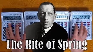 Stravinsky  The Rite of Spring Calculator Cover [upl. by Celestia]