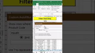 Filter only Text in Excel  How to Filter Text only in Excel Excel Trick  Shorts [upl. by Ponce]