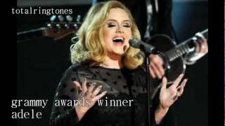 grammy awards 2012 adele sings rolling in the deep [upl. by Yemiaj460]