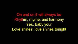 Fleetwood Mac  Love Shines Karaoke [upl. by Xuagram]