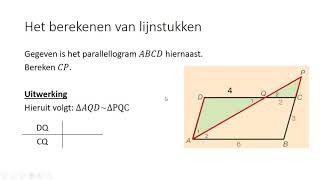 Goniometrie  Het berekenen van lijnstukken 3 HAVO [upl. by Yxor]