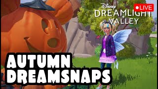 AUTUMN Dreamsnaps Beware of Pumpkins  DISNEY DREAMLIGHT VALLEY [upl. by Hairehcaz317]