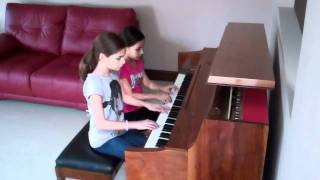 Brahms Hungarian Dance No 6 ensayo por Dany 11 y Pau 9 [upl. by Hike417]