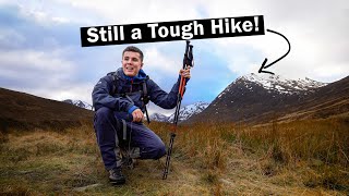 Climbing the quotEasiestquot Munros in Glen Affric Scotland [upl. by Brandyn526]