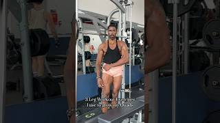 Top Leg Exercises 🦵🏿 legday [upl. by Aratehs]