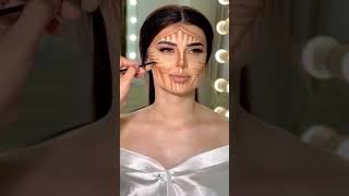 Best way to contour your face❤️trendingmakeuptutorialcontouringytshortsfatimacrunch [upl. by Anada]