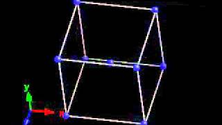 Crystallography CubicI lattice One of the 14 Bravais lattices [upl. by Lindsy]