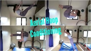 Aerial Hoop Conditioning Exercises  UNIQUE AERIALISTS [upl. by Jamnes699]