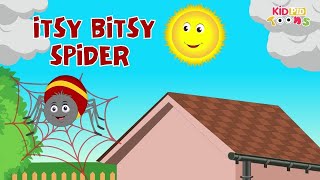 Itsy Bitsy Spider Nursery Rhyme For Kids With Lyrics [upl. by Aihsiyt299]