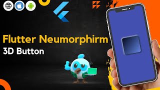 Flutter Neumorphism 3D Button [upl. by Laroy]