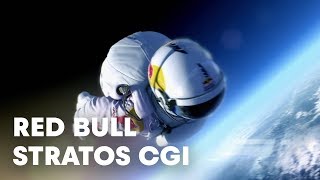 Red Bull Stratos CGI  The Official Findings [upl. by Eittam]