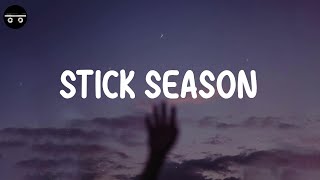 Noah Kahan  Stick Season Lyric Video [upl. by Gianna]