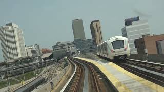 🇺🇸 Cab Ride JFK Airport Airtrain to Jamaica Station [upl. by Onairot553]