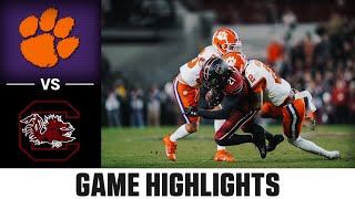 Clemson vs South Carolina Game Highlights  2023 ACC Football [upl. by Hilten996]