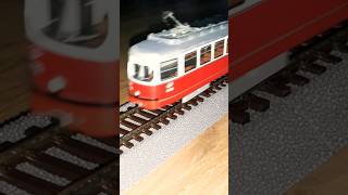 H0 Modelleisenbahn  Straßenbahn E1 shorts tram bim moba [upl. by Jayson]